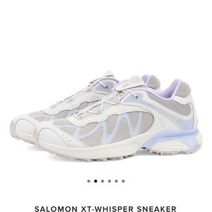 Salomon XT-Whisper Women's Sneakers - White and Gray